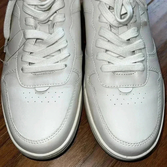 Madewell Court Sneakers in White Leather Size 10 - Picture 7 of 10